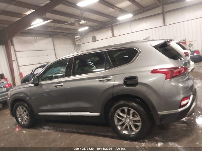 2019 Hyundai Santa Fe Sel VIN: 5NMS3CAD9KH122538 Lot: 40579820