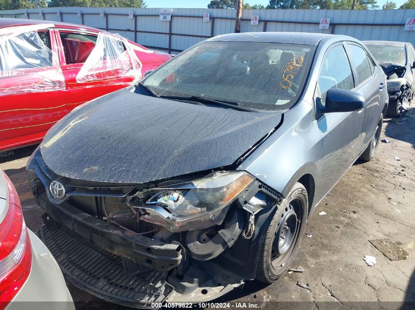 2016 TOYOTA COROLLA LE - 2T1BURHE5GC621610