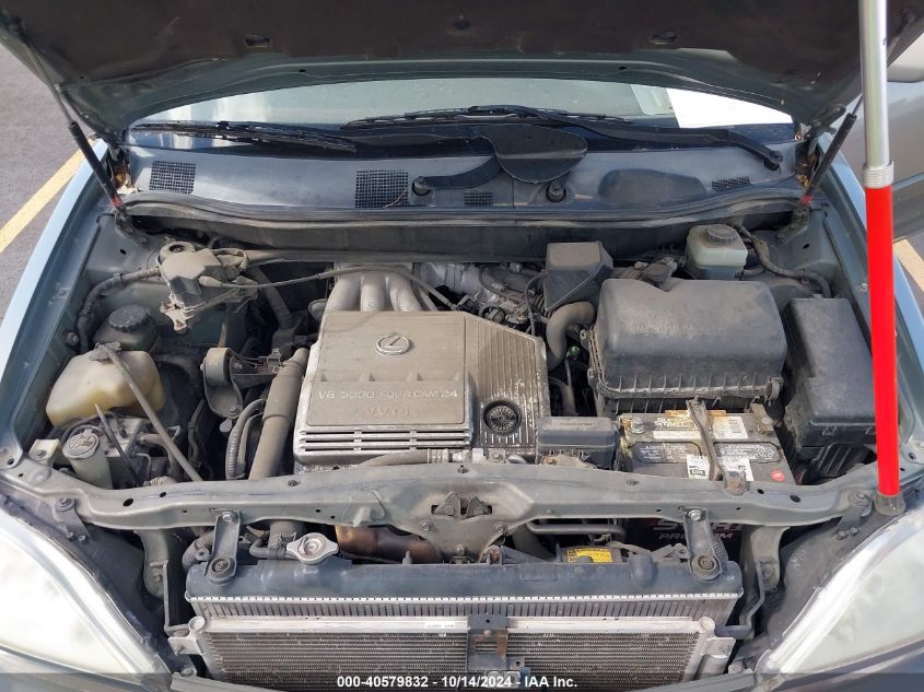 2001 Lexus Rx 300 VIN: JTJHF10U310222296 Lot: 40579832