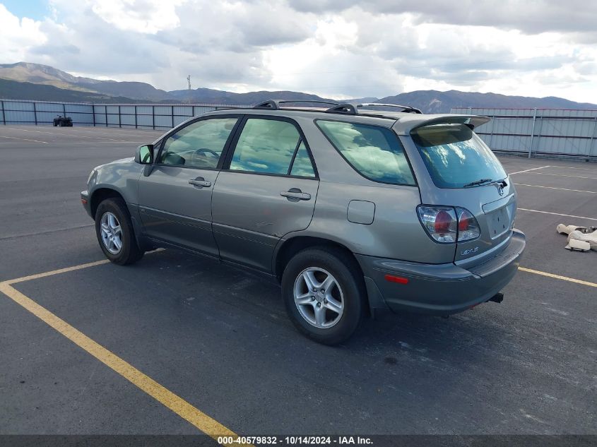 2001 Lexus Rx 300 VIN: JTJHF10U310222296 Lot: 40579832