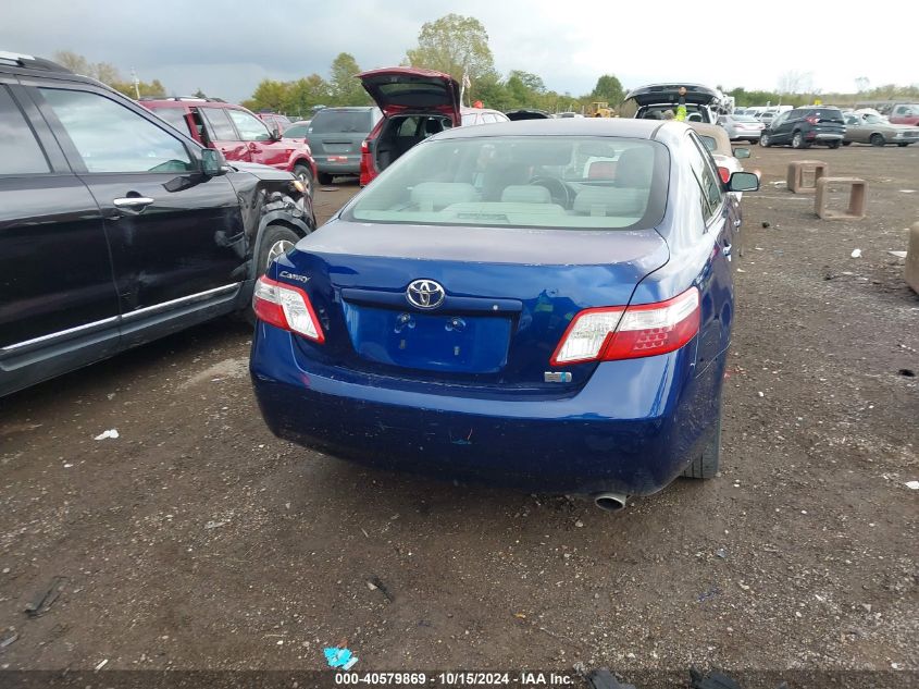 2007 Toyota Camry Hybrid VIN: JTNBB46K573040145 Lot: 40579869