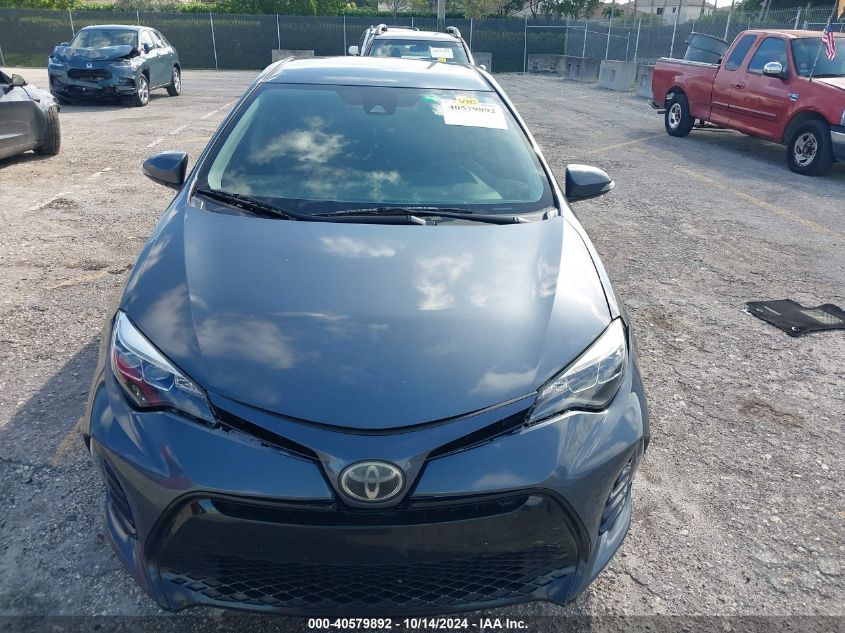 2017 Toyota Corolla Se VIN: 5YFBURHE7HP575019 Lot: 40579892