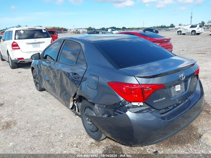 2017 Toyota Corolla Se VIN: 5YFBURHE7HP575019 Lot: 40579892