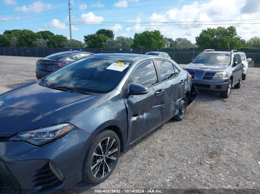 2017 Toyota Corolla Se VIN: 5YFBURHE7HP575019 Lot: 40579892