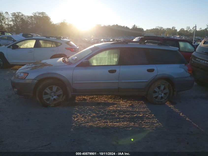 2005 Subaru Outback Outback VIN: 4S4BP61C557373691 Lot: 40579901