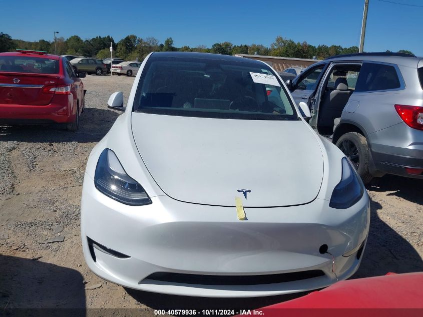 2024 Tesla Model Y Long Range Dual Motor All-Wheel Drive VIN: 7SAYGDEE9RA241239 Lot: 40579936