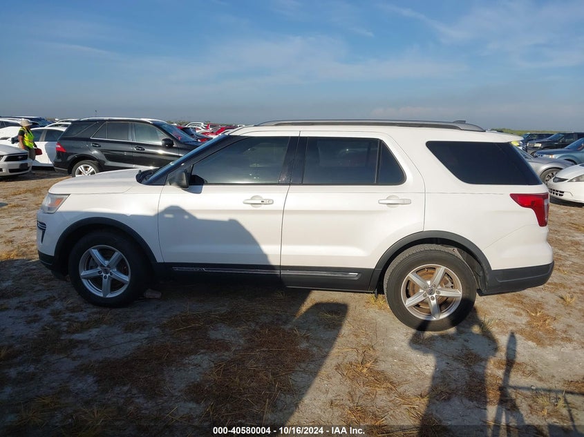 VIN 1FM5K7D82JGA23812 2018 FORD EXPLORER XLT