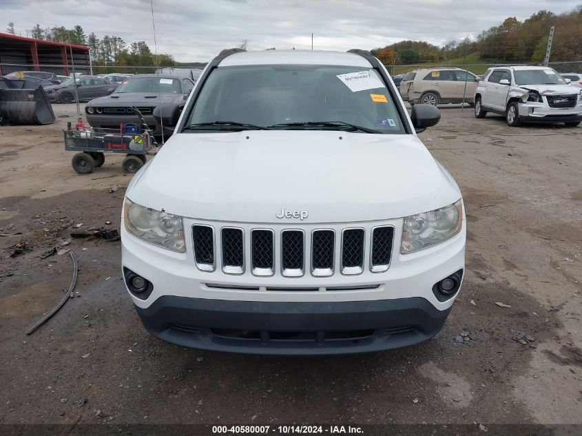 2013 Jeep Compass Sport VIN: 1C4NJDBB3DD174393 Lot: 40580007