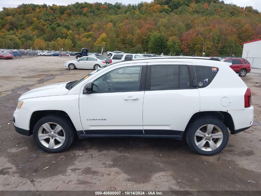 2013 Jeep Compass Sport VIN: 1C4NJDBB3DD174393 Lot: 40580007