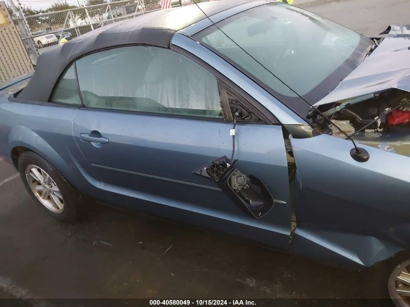 2007 Ford Mustang V6 Deluxe/V6 Premium VIN: 1ZVFT84N475312645 Lot: 40580049