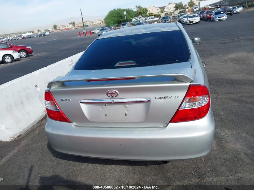 2004 Toyota Camry Le VIN: 4T1BE32K14U283030 Lot: 40580052