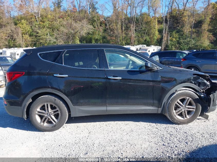 2017 Hyundai Santa Fe Sport 2.4L VIN: 5NMZUDLB3HH018150 Lot: 40580057