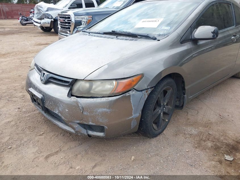 2007 Honda Civic Lx VIN: 2HGFG12667H585672 Lot: 40580083