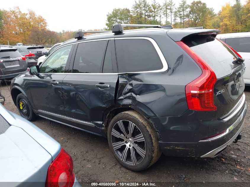 2021 Volvo Xc90 T6 Inscription 6 Passenger VIN: YV4A221L0M1767539 Lot: 40580095