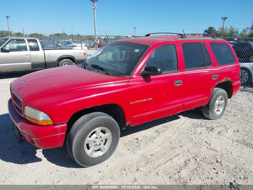 2001 Dodge Durango R/T red suv gasoline 1B4HS28Z01F504846 photo #3