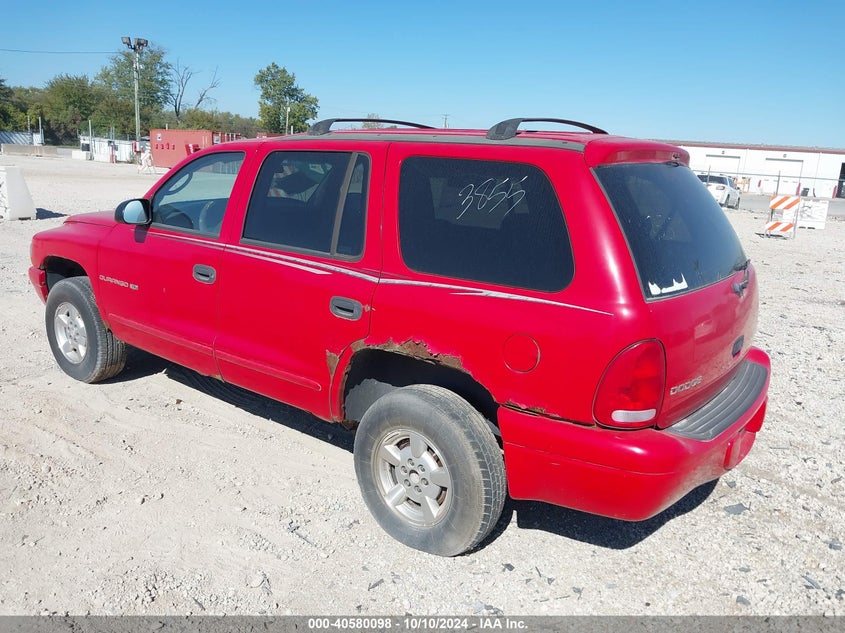 2001 Dodge Durango R/T red suv gasoline 1B4HS28Z01F504846 photo #4