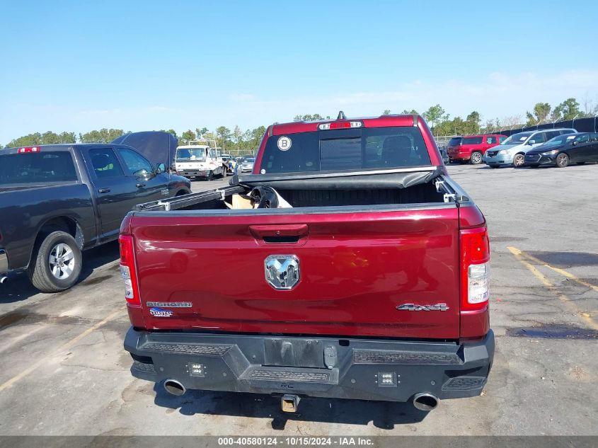 2021 Ram 1500 Big Horn 4X4 6'4 Box VIN: 1C6SRFBT8MN675720 Lot: 40580124