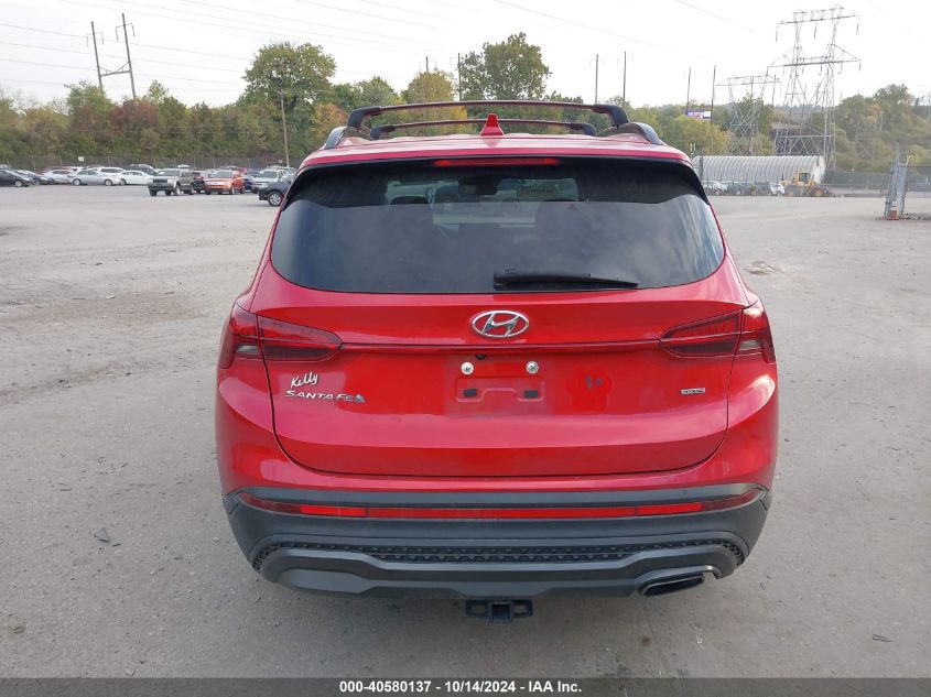 2022 Hyundai Santa Fe Xrt VIN: 5NMS6DAJ9NH385619 Lot: 40580137