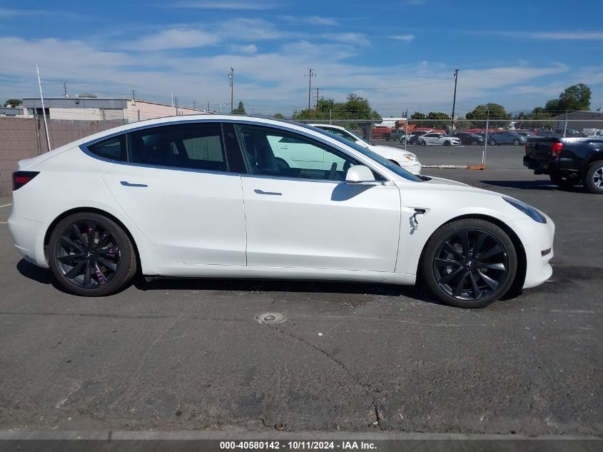 2020 Tesla Model 3 Long Range Dual Motor All-Wheel Drive VIN: 5YJ3E1EB1LF735753 Lot: 40580142