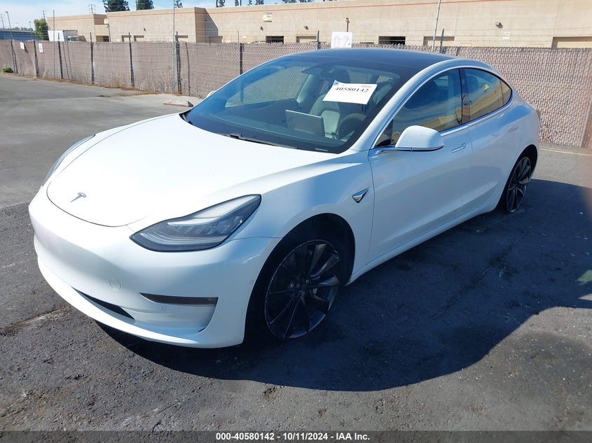VIN 5YJ3E1EB1LF735753 2020 TESLA MODEL 3 LONG RANGE DUAL MOTOR ALL-WHEEL DRIVE