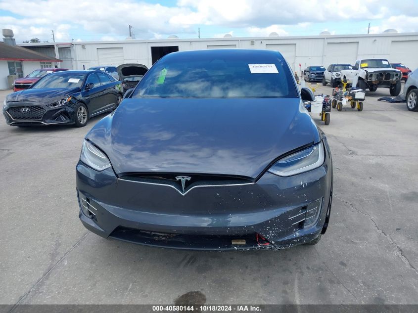 2021 Tesla Model X Long Range Dual Motor All-Wheel Drive/Long Range Plus Dual Motor All-Wheel Drive VIN: 5YJXCAE29MF323623 Lot: 40580144