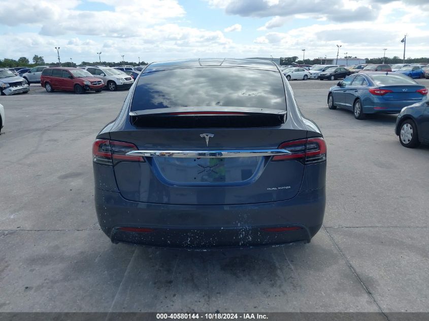 2021 Tesla Model X Long Range Dual Motor All-Wheel Drive/Long Range Plus Dual Motor All-Wheel Drive VIN: 5YJXCAE29MF323623 Lot: 40580144