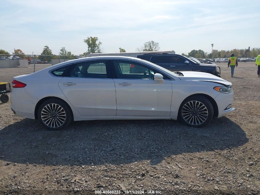 2017 FORD FUSION SE - 3FA6P0T96HR101593