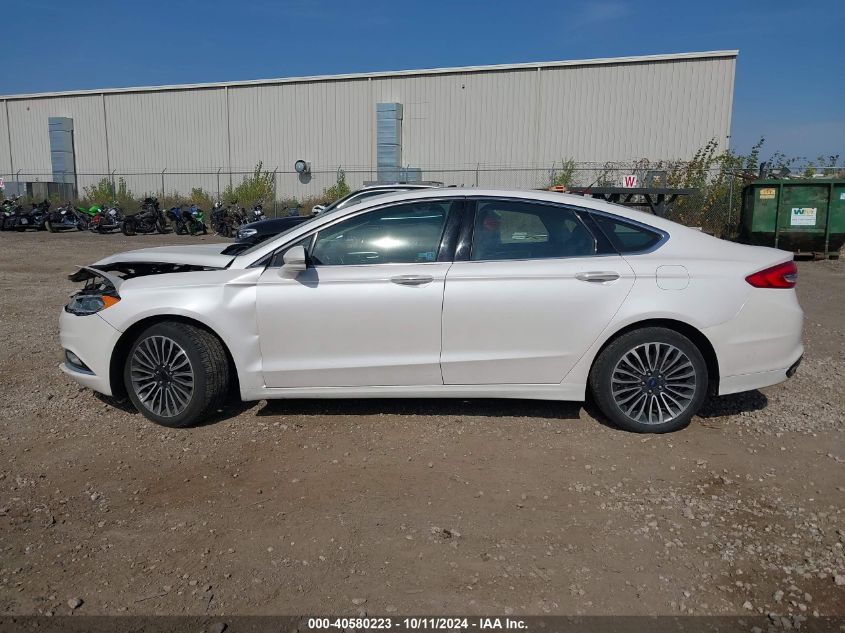 2017 FORD FUSION SE - 3FA6P0T96HR101593