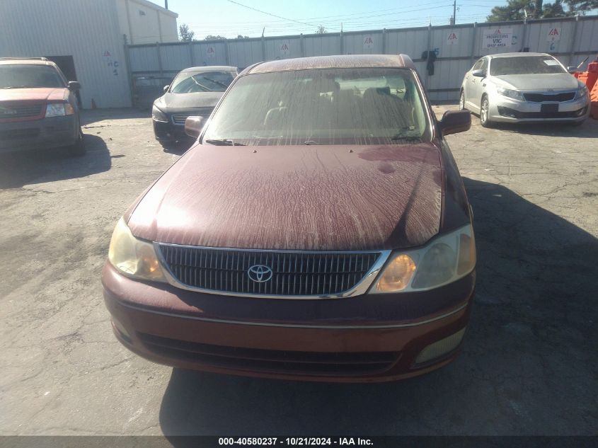 2002 Toyota Avalon Xls VIN: 4T1BF28B92U249221 Lot: 40580237