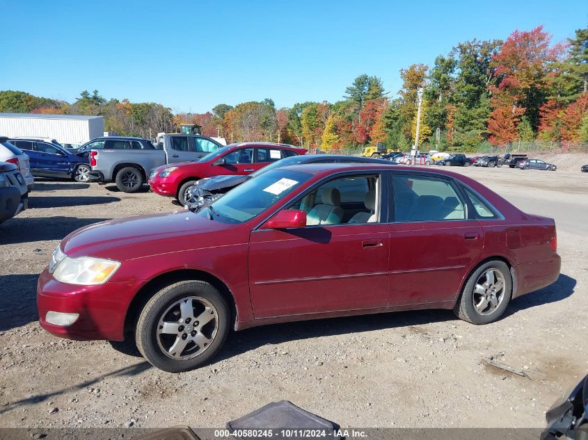 2002 Toyota Avalon Xl/Xls VIN: 4T1BF28B52U202428 Lot: 40580245