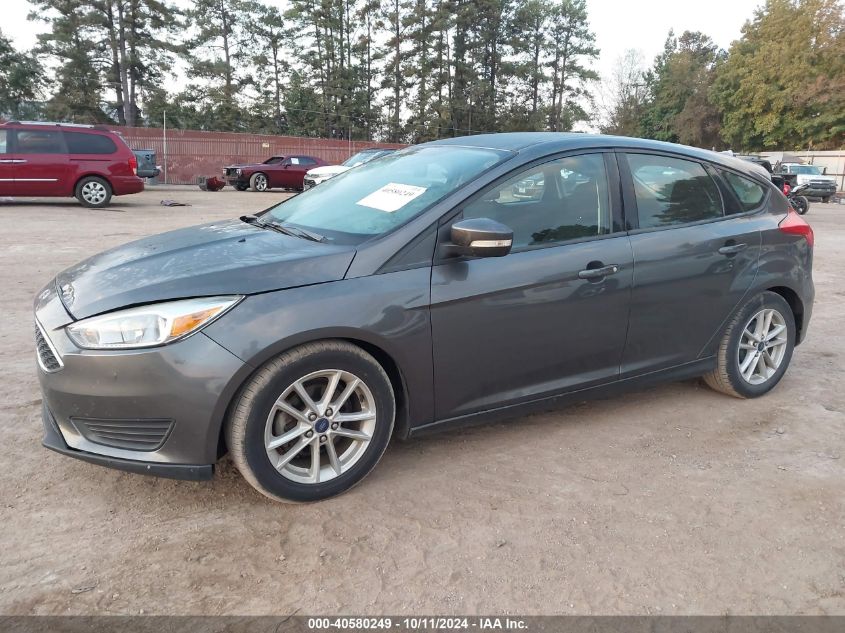 2015 Ford Focus Se VIN: 1FADP3K28FL219606 Lot: 40580249