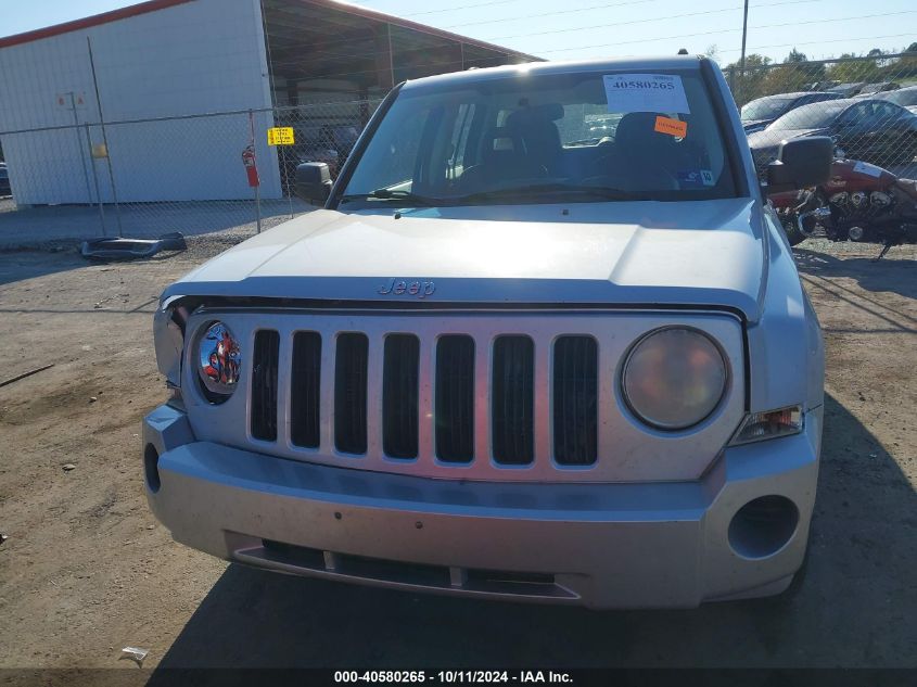 1J8FF28W38D579804 2008 Jeep Patriot Sport