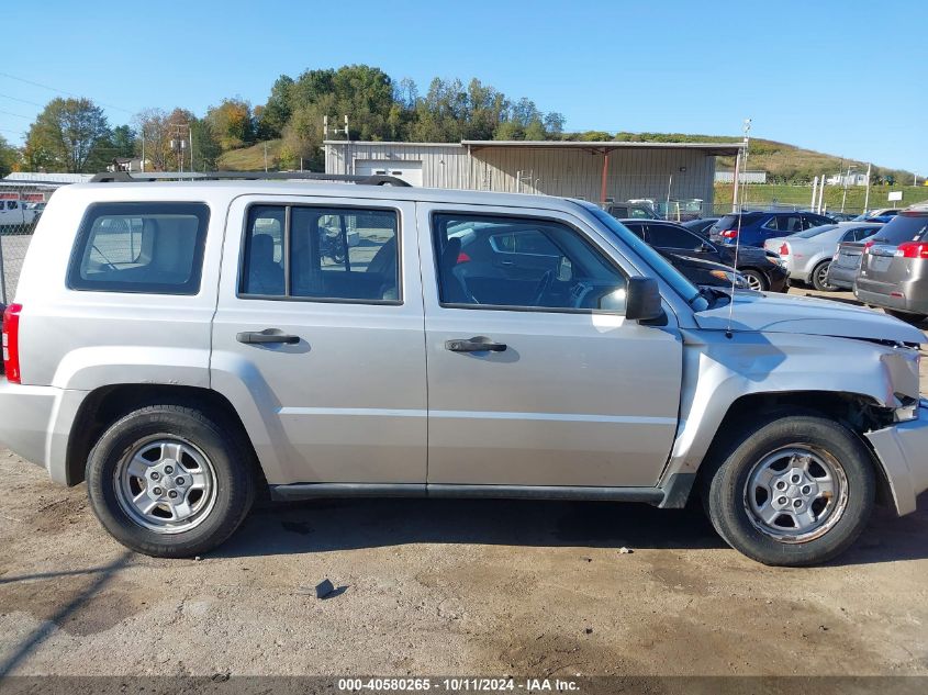 1J8FF28W38D579804 2008 Jeep Patriot Sport