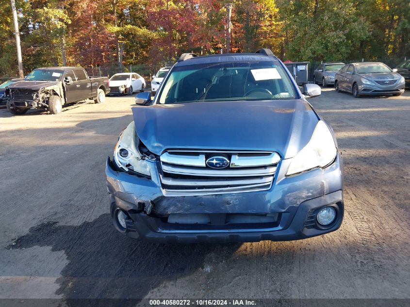 2013 Subaru Outback 2.5I Premium VIN: 4S4BRCGC6D3272908 Lot: 40580272