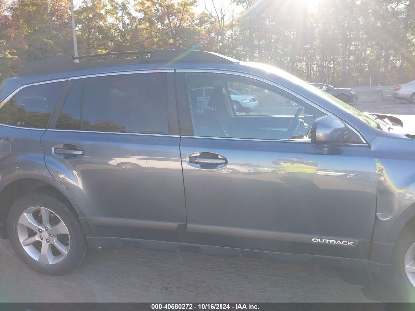 2013 Subaru Outback 2.5I Premium VIN: 4S4BRCGC6D3272908 Lot: 40580272