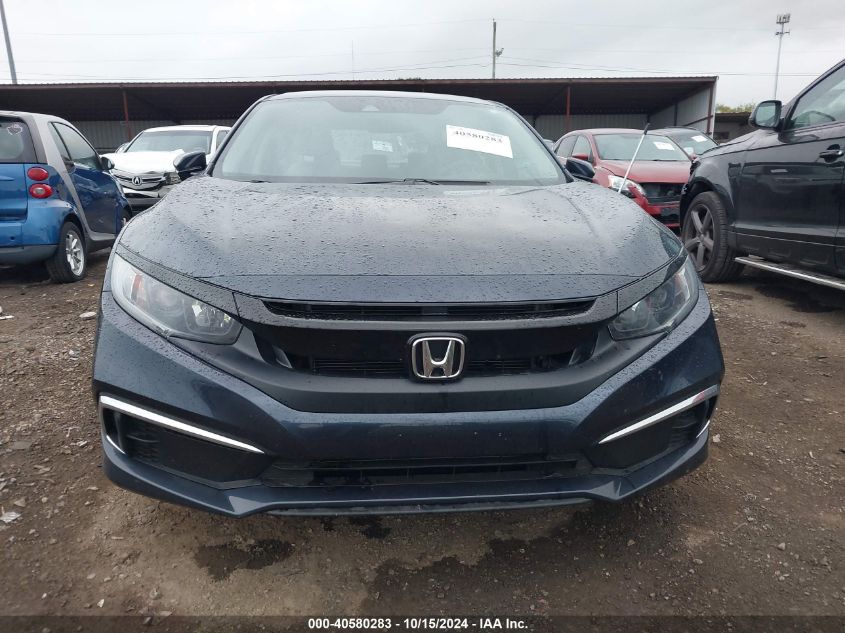 2020 Honda Civic Lx VIN: 19XFC2F67LE029094 Lot: 40580283