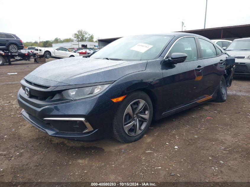 2020 Honda Civic Lx VIN: 19XFC2F67LE029094 Lot: 40580283