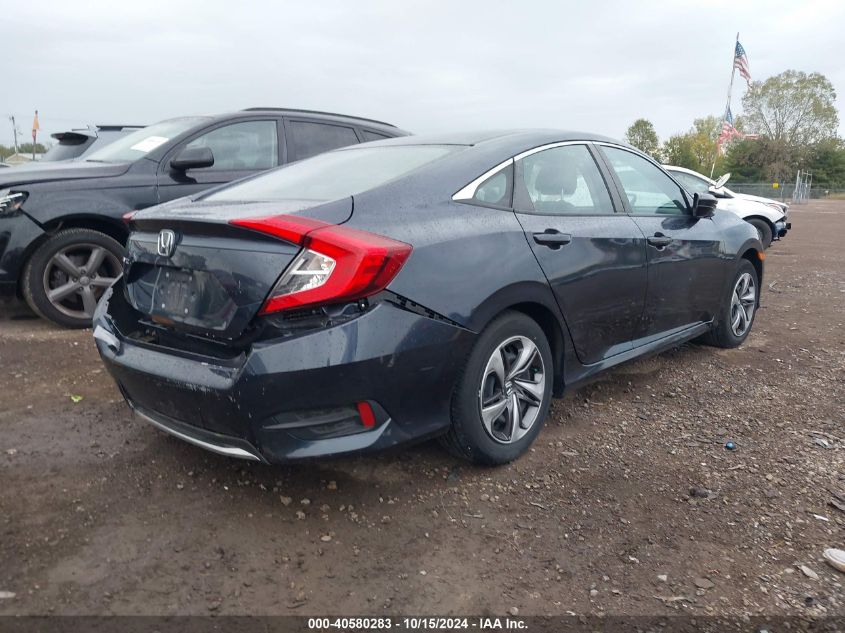 2020 Honda Civic Lx VIN: 19XFC2F67LE029094 Lot: 40580283