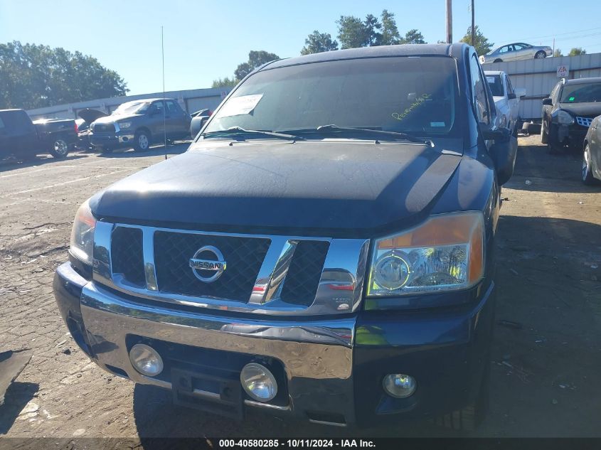 2010 Nissan Titan Xe/Se/Le VIN: 1N6AA0ED6AN324150 Lot: 40580285