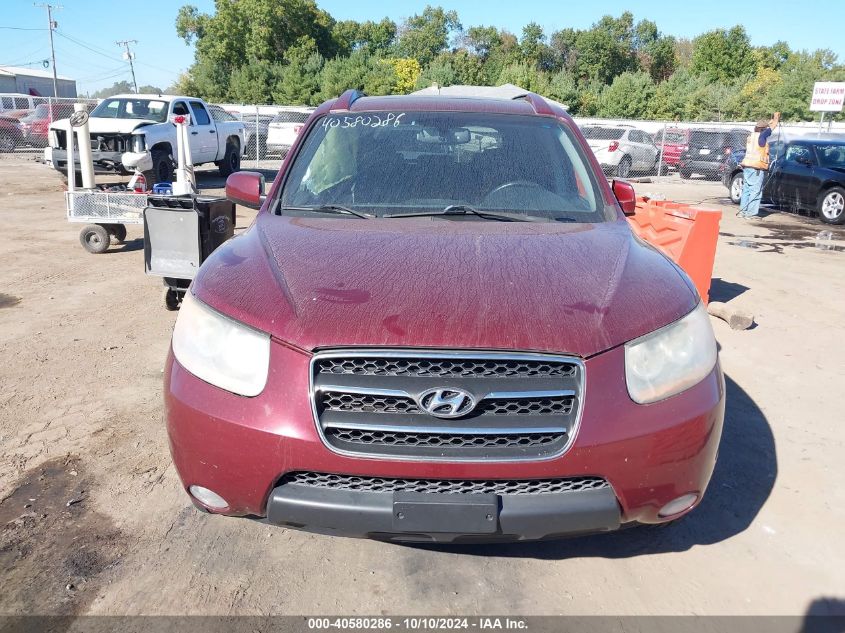 2008 Hyundai Santa Fe Limited/Se VIN: 5NMSH13E58H140748 Lot: 40580286