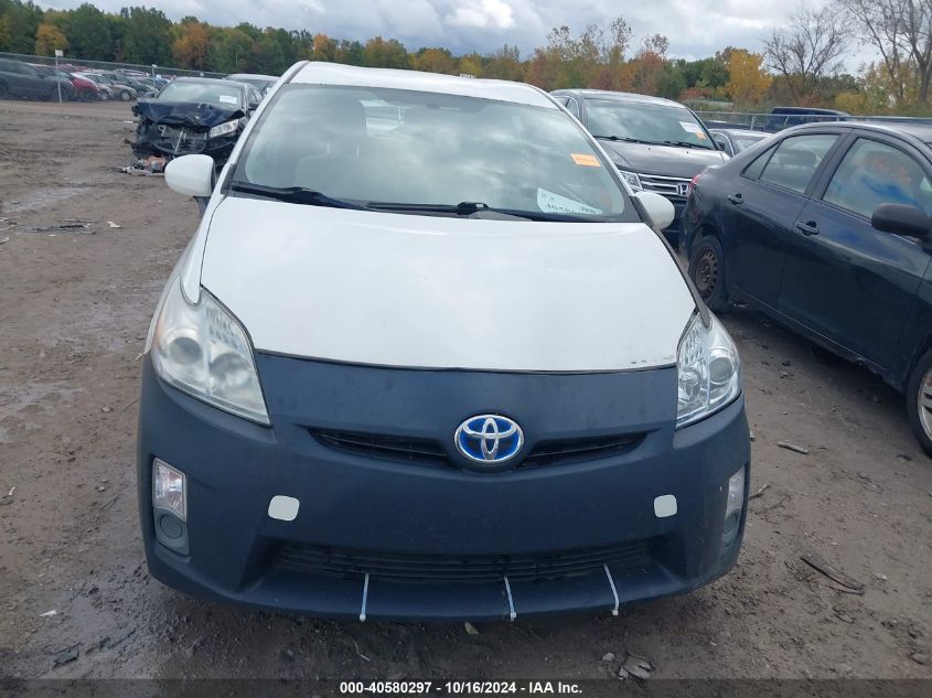 2011 Toyota Prius Two VIN: JTDKN3DU0B0251340 Lot: 40580297