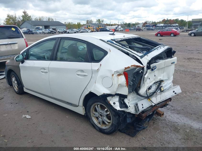 2011 Toyota Prius Two VIN: JTDKN3DU0B0251340 Lot: 40580297