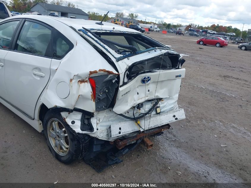 2011 Toyota Prius Two VIN: JTDKN3DU0B0251340 Lot: 40580297