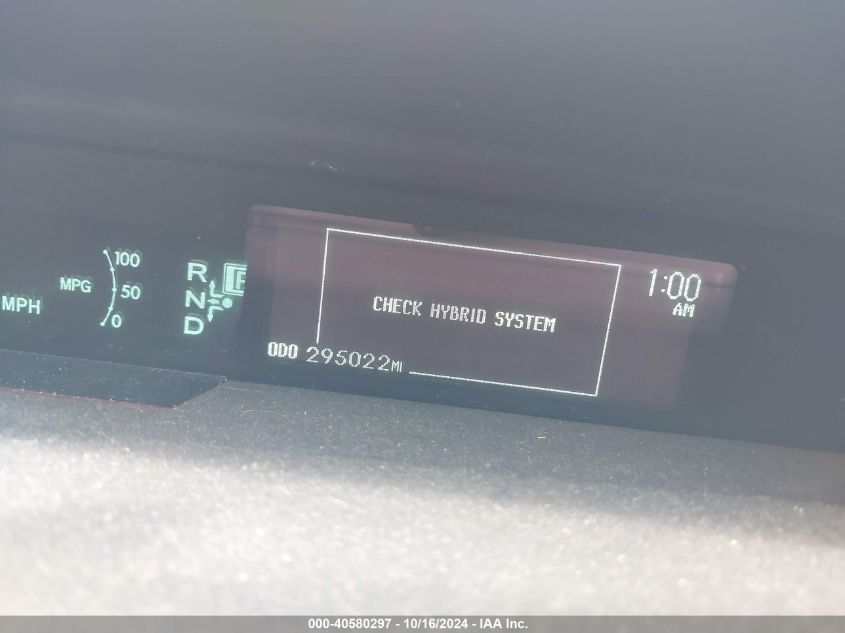 2011 Toyota Prius Two VIN: JTDKN3DU0B0251340 Lot: 40580297