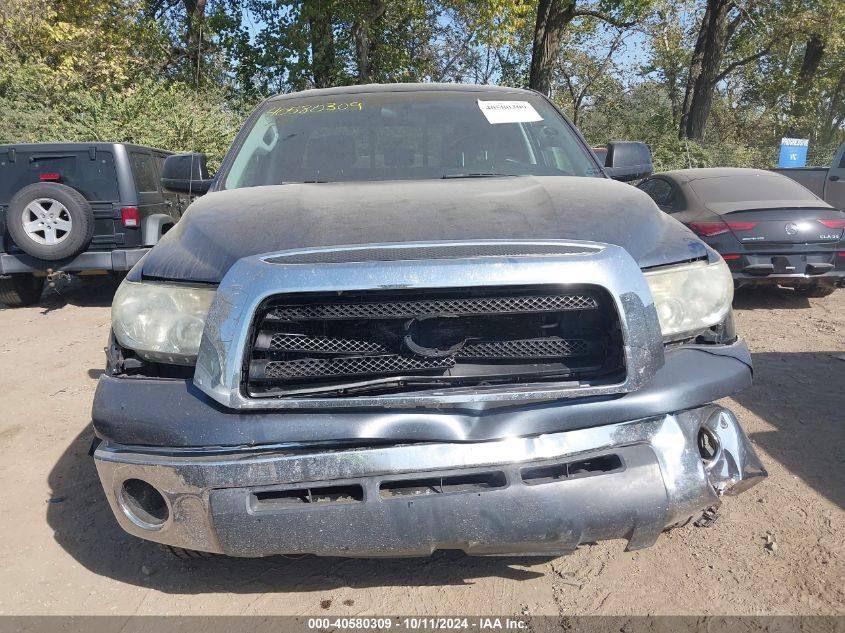 2007 Toyota Tundra Sr5 5.7L V8 VIN: 5TFBV54177X011458 Lot: 40580309