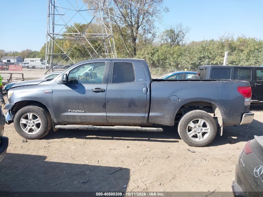 2007 Toyota Tundra Double Cab Sr5 VIN: 5TFBV54177X011458 Lot: 40580309