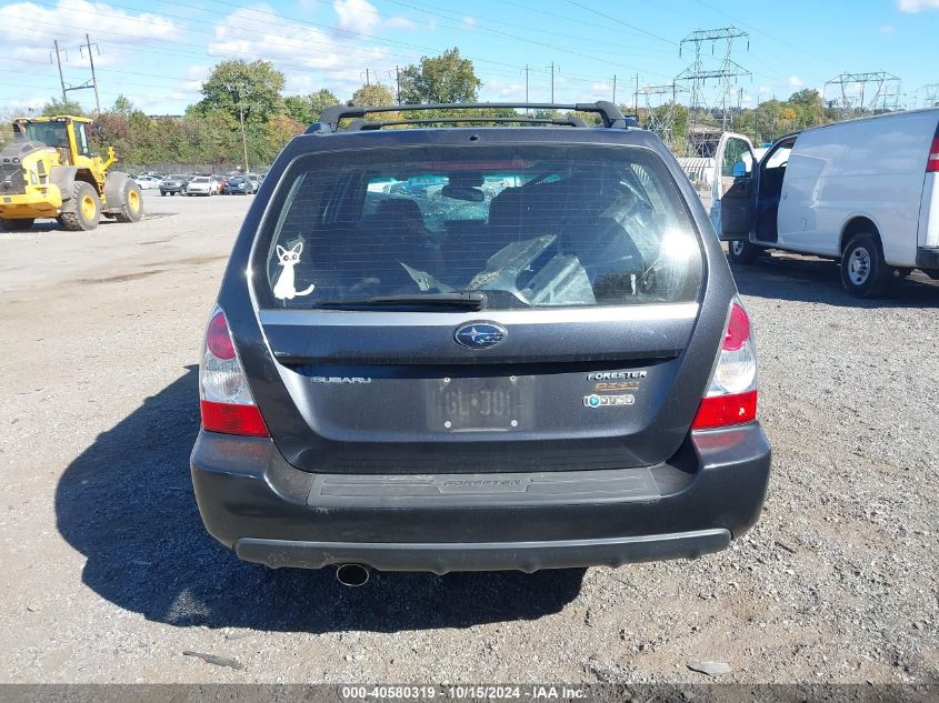 2008 Subaru Forester 2.5X VIN: JF1SG65628H730841 Lot: 40580319