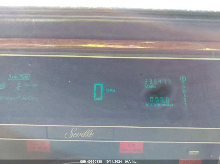 1989 Cadillac Seville VIN: 1G6KS5159KU804676 Lot: 40580338