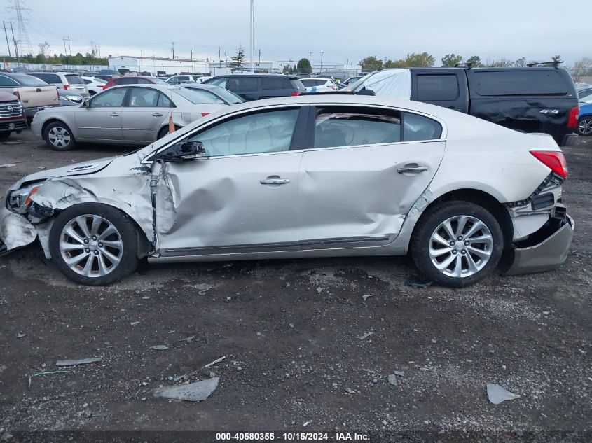 2016 Buick Lacrosse Leather VIN: 1G4GB5G31GF230459 Lot: 40580355