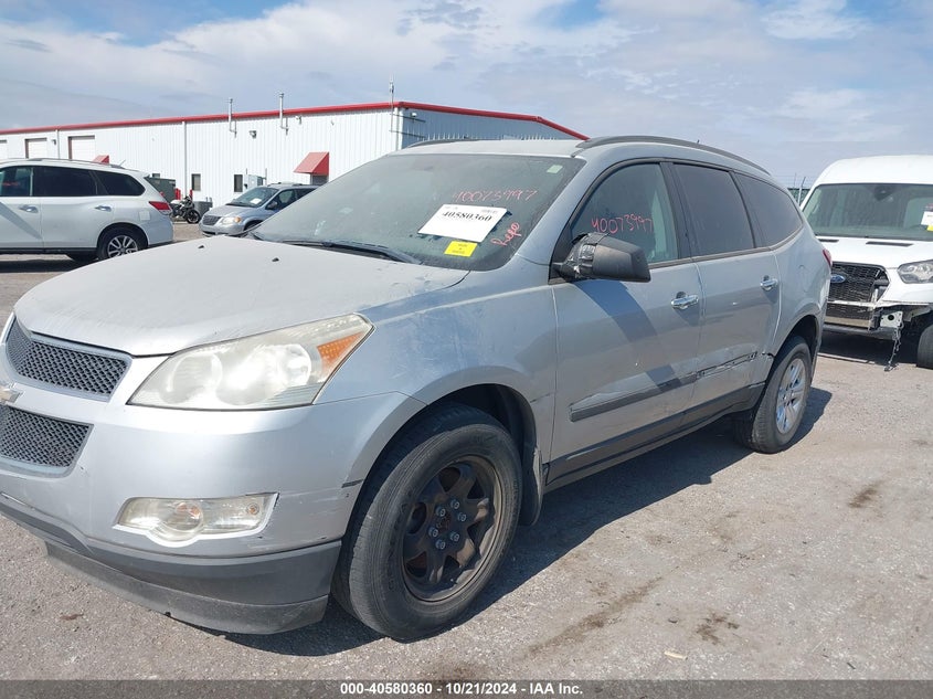 Vin: 1gnkrfed0bj411478, lot: 41069319, chevrolet traverse ls 20112